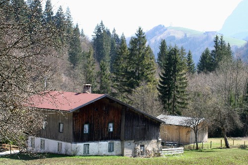 Thierseetal > Blick zum Kaisergebirge