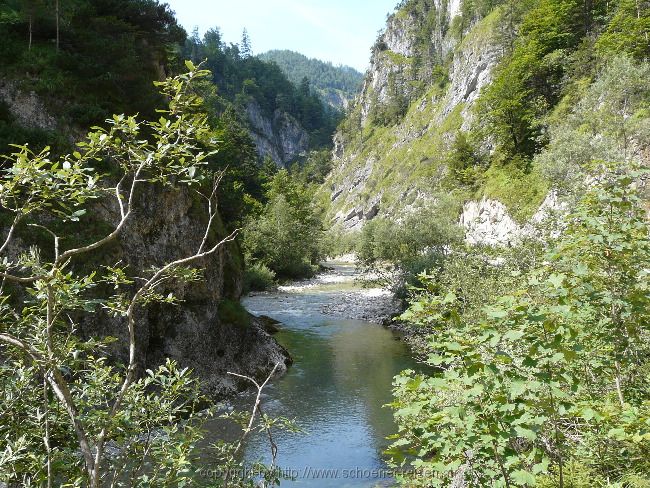 An der österr. Grenze, Kaiserklamm