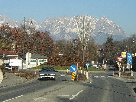 KITZBÜHEL > Verkehrskreisel > Kaisergebirge