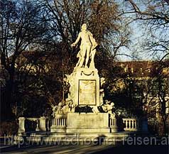 WIEN > Burggarten > Mozartdenkmal