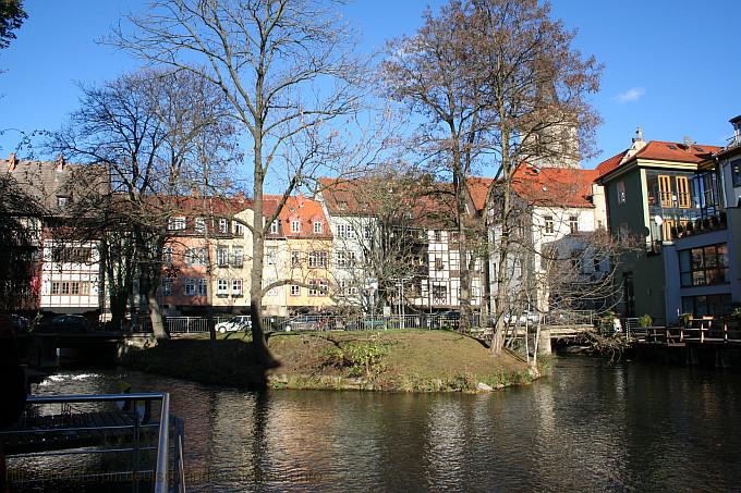 ERFURT > Gera - Insel unter der Rathausbrücke