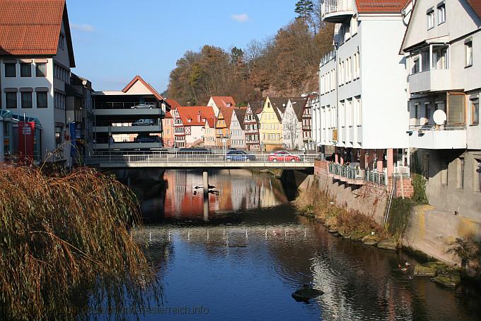 CALW > Nikolausbrücke - Blick zur Marktbrücke