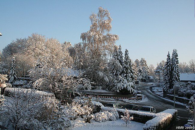 BÖBLINGEN-RAUHER KAPF > Waldsiedlung - Schneeeindrücke vom 14.12.2008