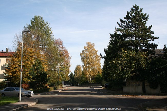 BÖBLINGEN-RAUHER KAPF > Waldsiedlung > Taunusstraße