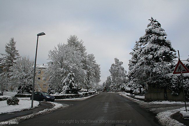 BÖBLINGEN-RAUHER KAPF > Waldsiedlung - Schneeeindrücke vom 13.12.2008