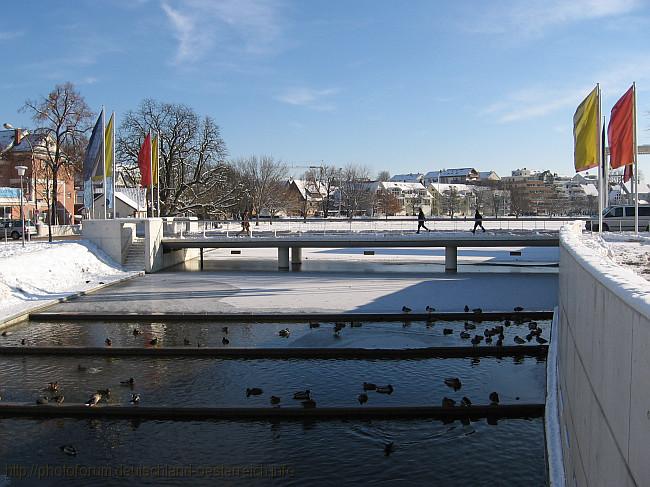 BÖBLINGEN > Stadtgarten - Alba-Brücke und Oberer See