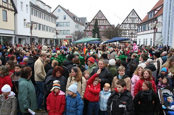 FASNETAUFTAKT > Publikum in Kirchheim unter Teck