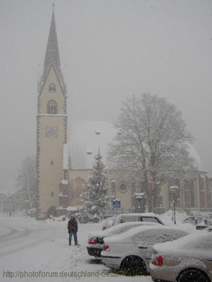 KÖTSCHACH-MAUTHEN > Kirche > Schneetreiben