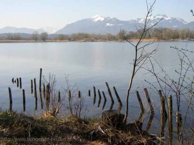 CHIEMSEE > Blick auf das Südufer