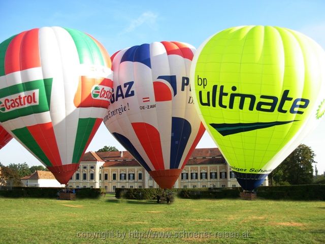 Ballonstart ín Schloss Schielleiten 2