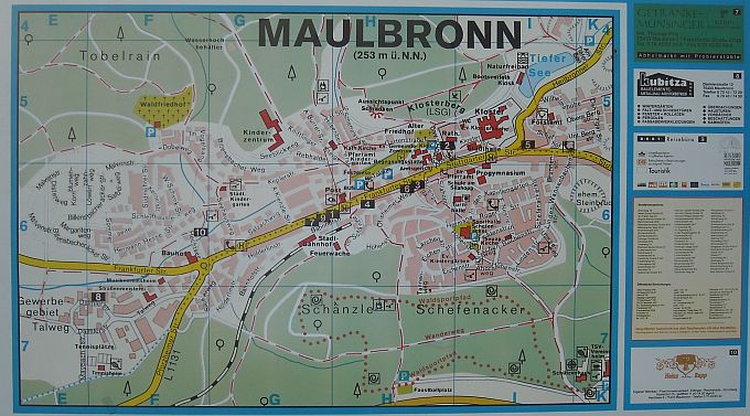 Maulbronn > Stadtplan