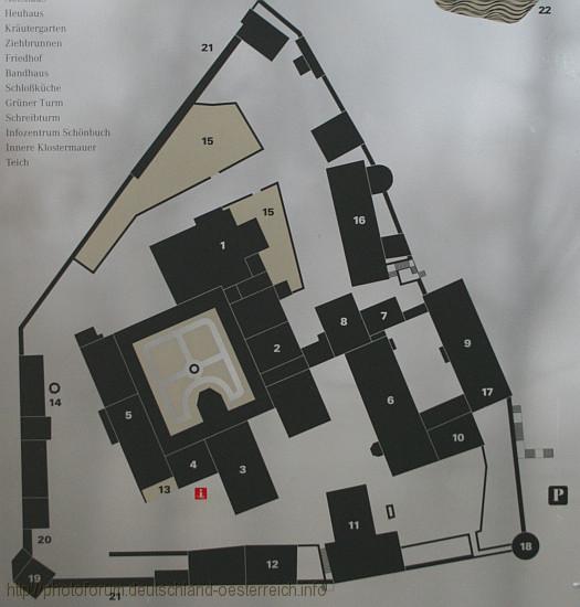 BEBENHAUSEN > Zisterzienserkloster - Lageplan