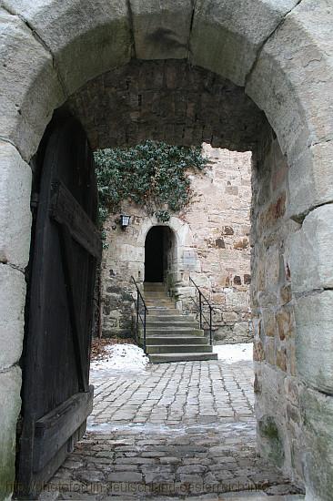 BEBENHAUSEN > Zisterzienserkloster > Zugang ab Parkplatz