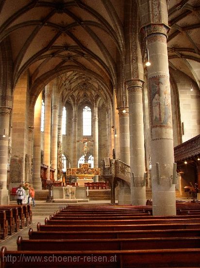 SCHWÄBISCH HALL > Michaelskirche > Hallenkirche