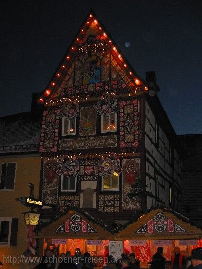 BAD WIMPFEN >  Altdeutscher Weihnachtsmarkt > Hausfassade