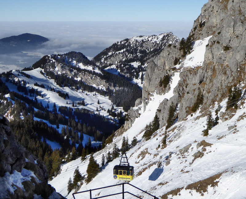 Wendelstein Blick nach  Westen