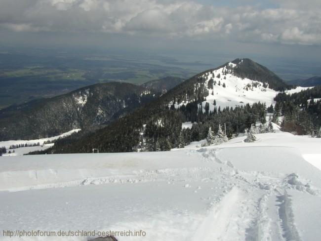 HOCHRIES > Blick zum Chiemsee