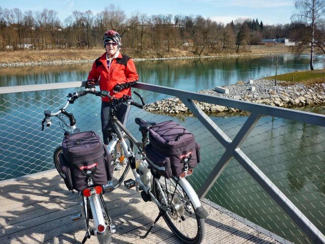 Von Blindham nach Rosenheim mit dem Rad