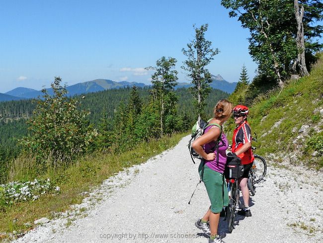 Radltour auf die Rotwandlalm