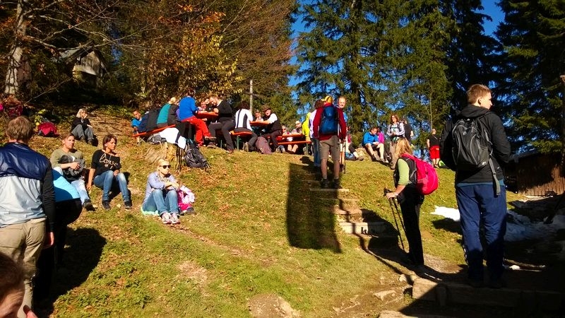 Auffahrt zur Lenggrieser Hütte