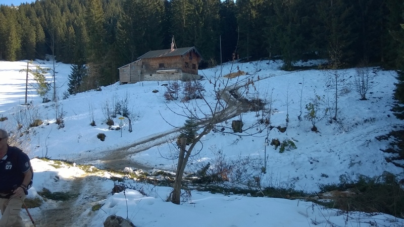 Auffahrt zur Lenggrieser Hütte