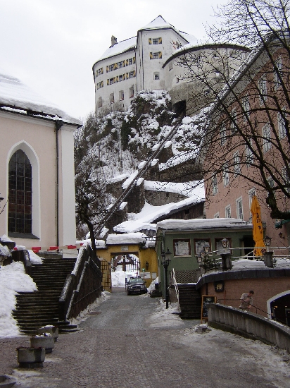 KUFSTEIN > Festung > Aufgang