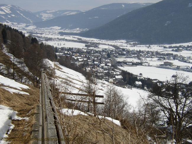 SANKT MICHAEL > Murtal > Blick nach Osten über St Michael