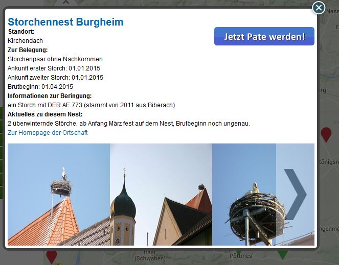Storchennest Burgheim