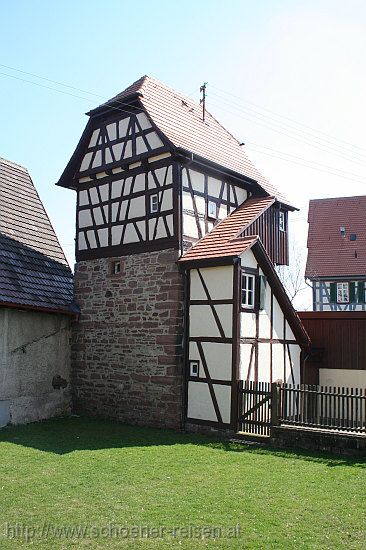 WEIL DER STADT-MERKLINGEN > Kirchenburg - Bürger- und Gefängnisturm