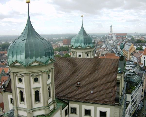 AUGSBURG > Vom Perlachturmplateu aufgenommen