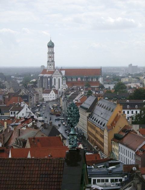 AUGSBURG > Vom Perlachturmplateu aufgenommen