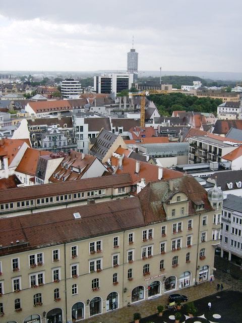 AUGSBURG > Vom Perlachturmplateu aufgenommen