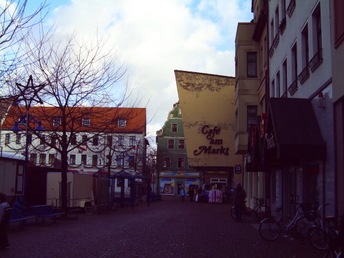 Sachsen Anhalt> Bitterfeld> rund um den Marktplatz