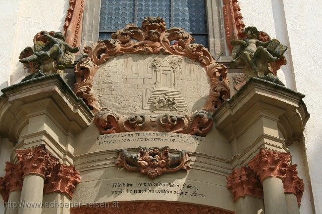 JAGSTTAL  > Kloster Schöntal > Türe zur KLosterkirche