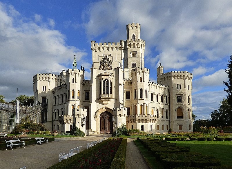 Hluboka nad Vltavou > Schloss Holuboka