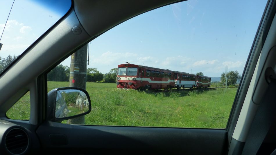 SK:Malé Teriakovce>Bahnübergang