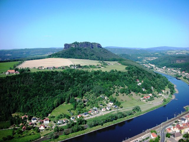 Lilienstein im Elbsandsteingebirge