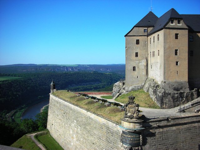 Festung Königstein Elbsandsteingebirge 6