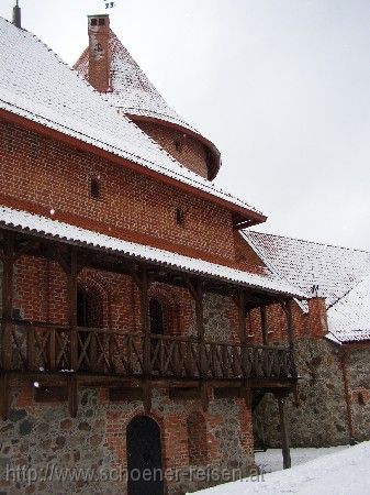 TRAKAI > gotische Burg