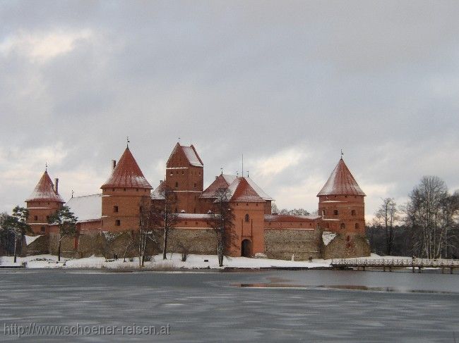 TRAKAI > gotische Burg