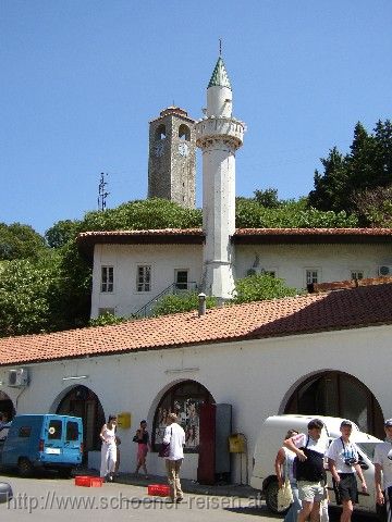 ULCINJ > Moschee und Uhrenturm