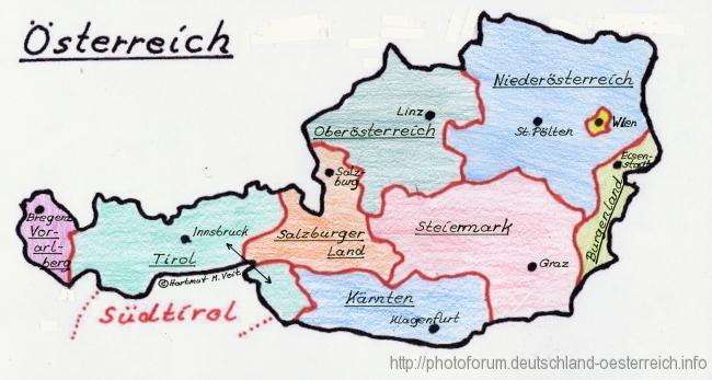 0_Übersichtskarte > ÖSTERREICH > Bundesländer