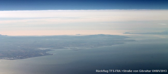 FLUG TFS-FRA > Straße von Gibraltar