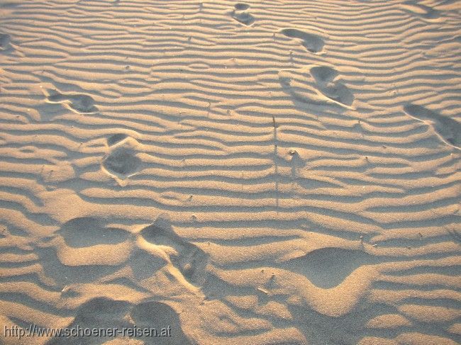 ADA > Fußspuren im Sand