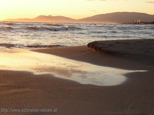 ADA > abends am Strand