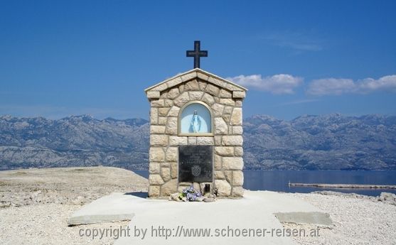 Blick von Pag zum Velebit. 2