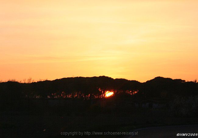 TOSCANA > Sonnenuntergang zwischen Empoli und Montecatini Terme