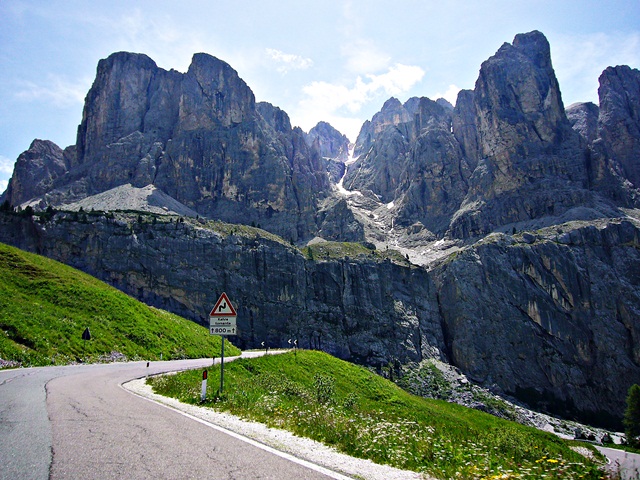 GRÖDNER JOCH > Passstraße