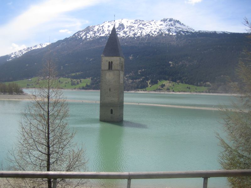 Reschensee Kirchturm