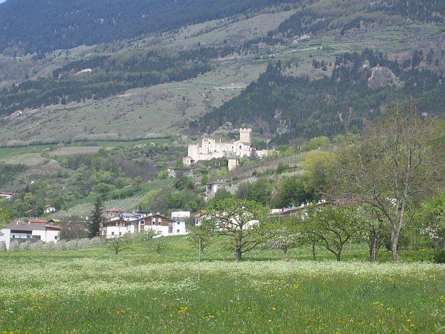 CHURBURG (Castel Coira) bei Schluderns im Vinschgau